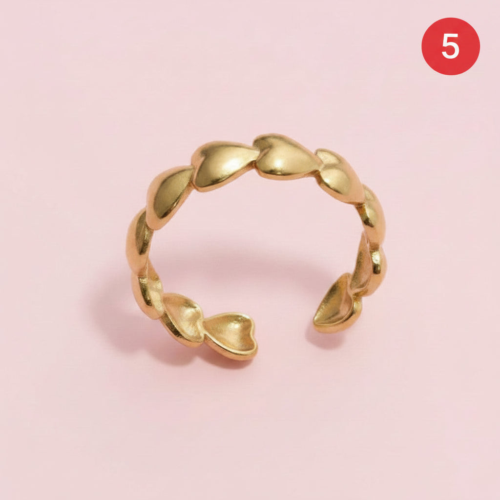 Anti tarnish rings