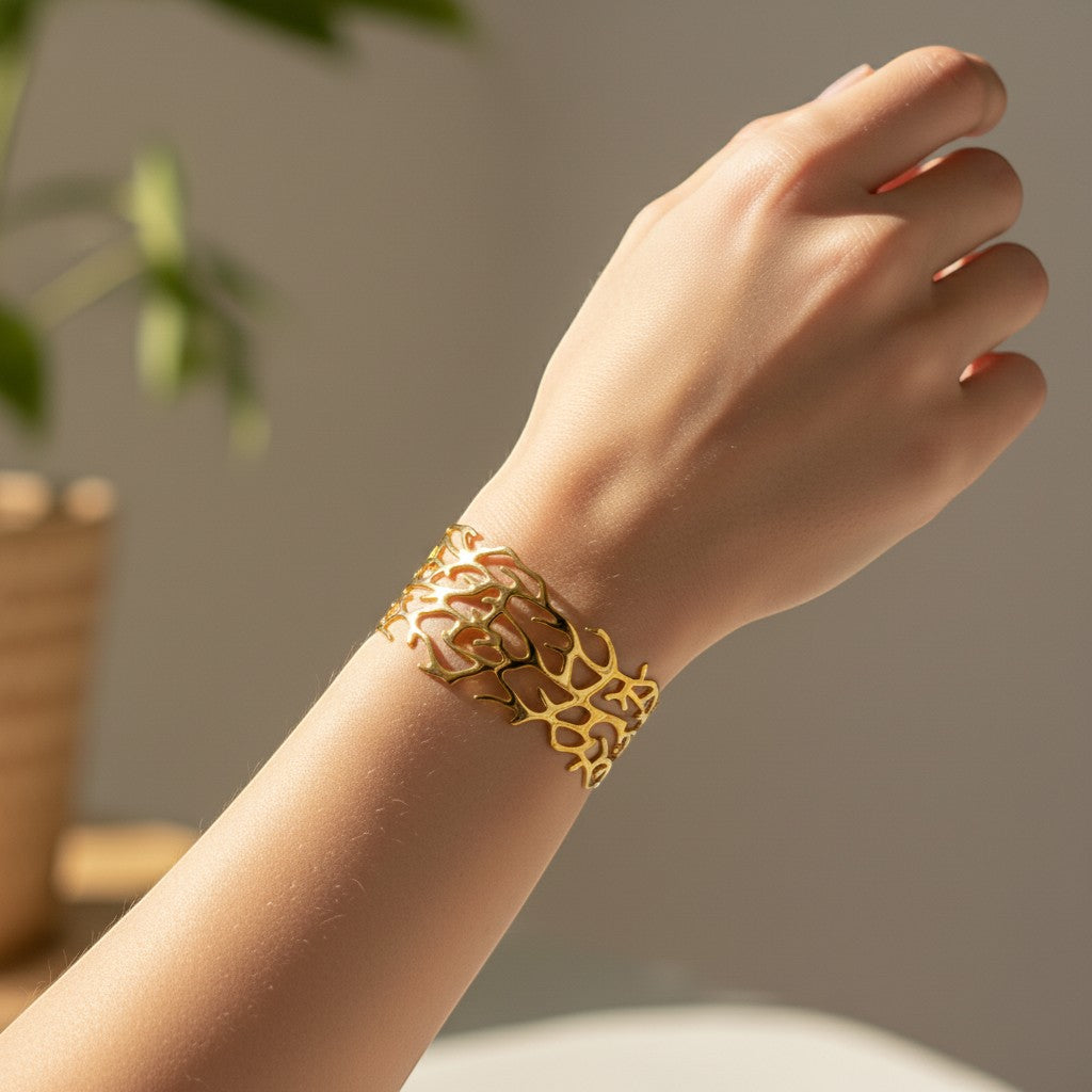 Bavi branched pattern adjustable kada