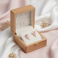 seema small floral earrings