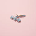 korean flower hair clip
