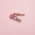 korean hair clip pastel pink