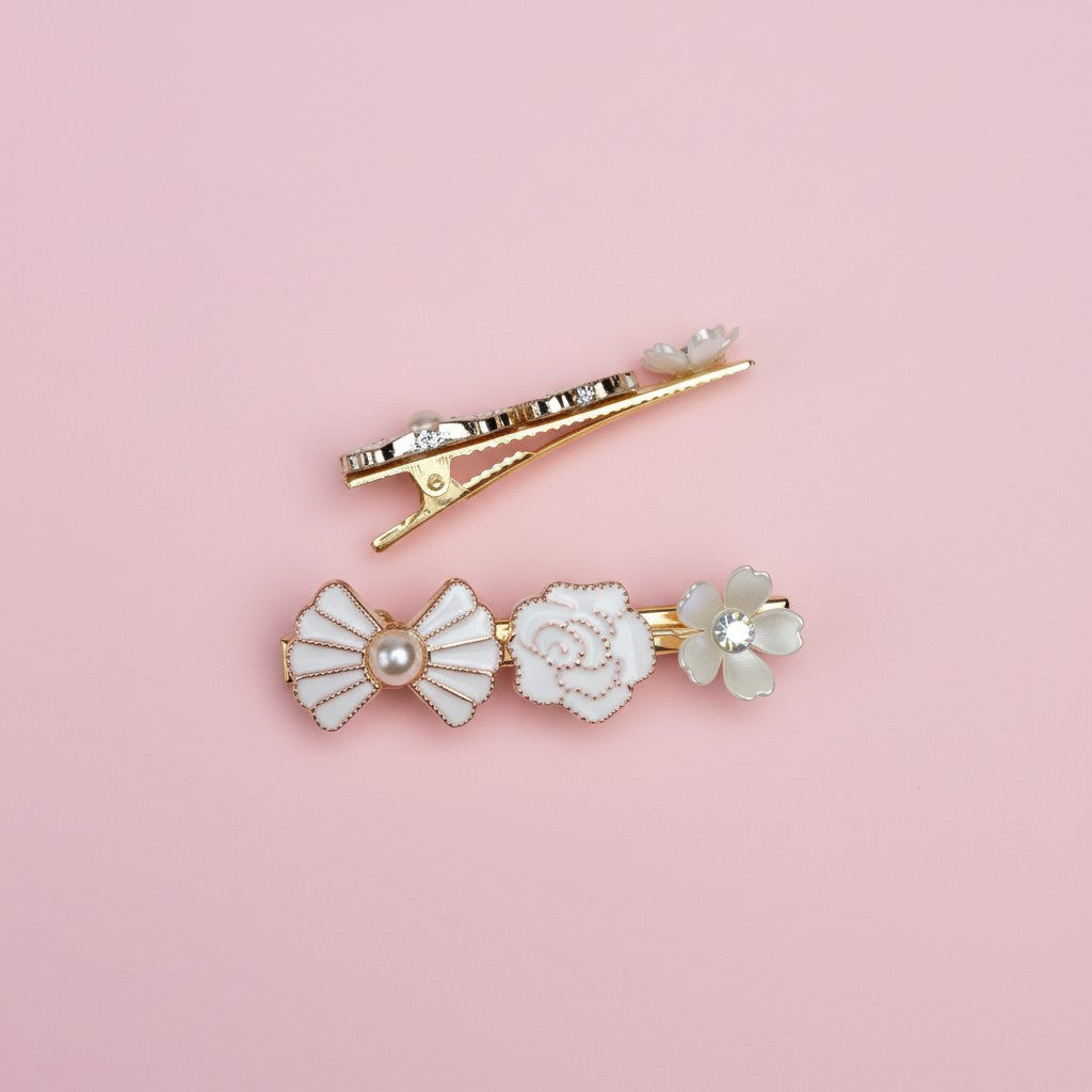 korean clip white