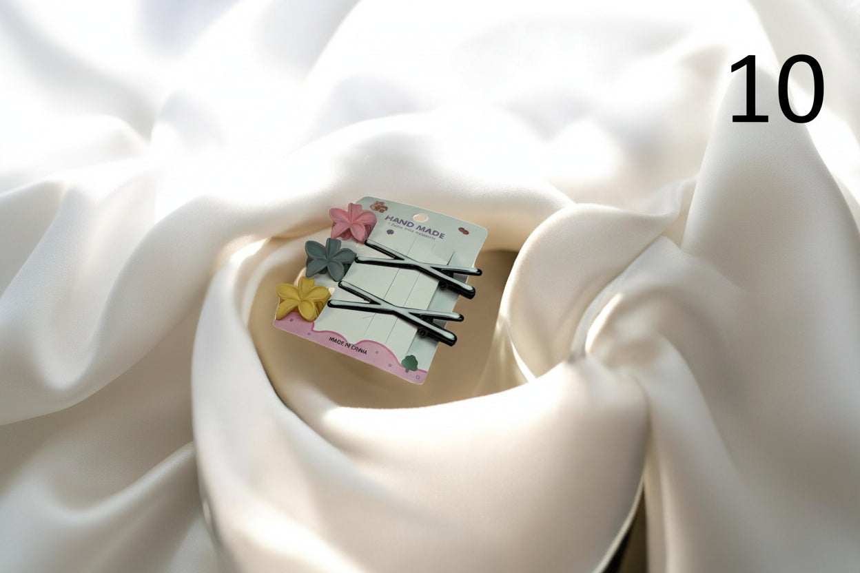 Combo hair clip with hair pin