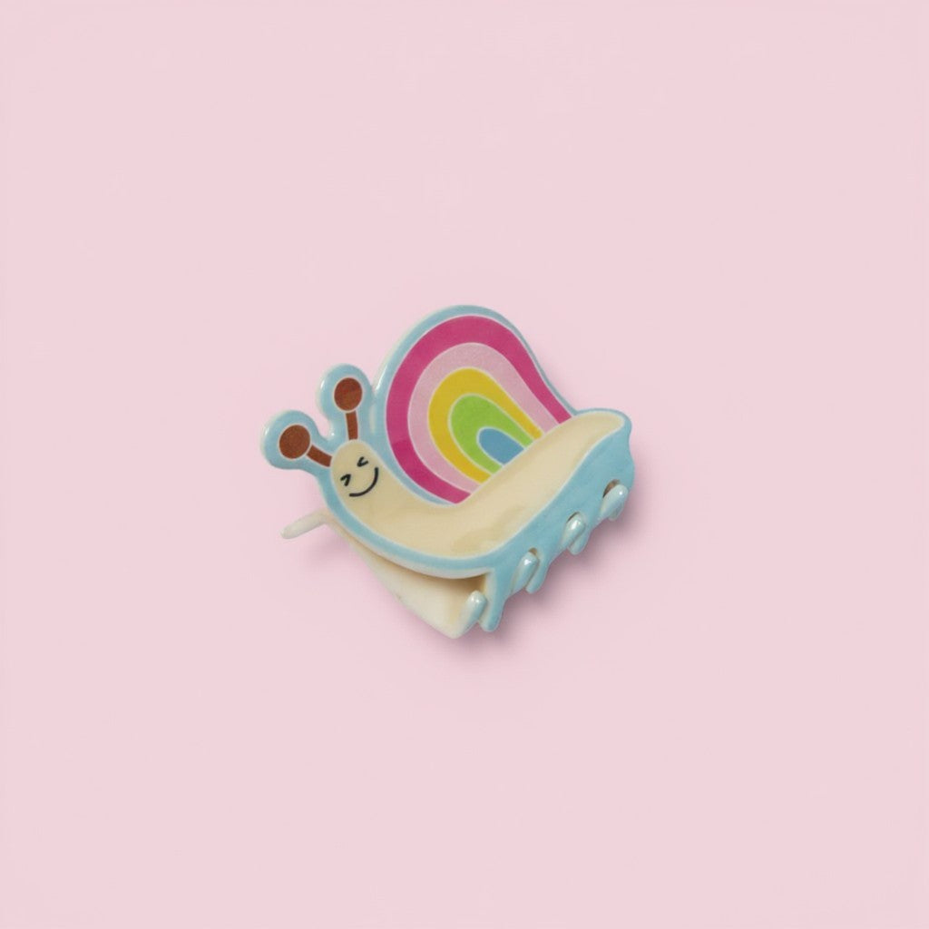 Rainbow snail catch clip