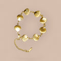 ANTI TARNISH BRACELET WITH SEASHELL CHARMS