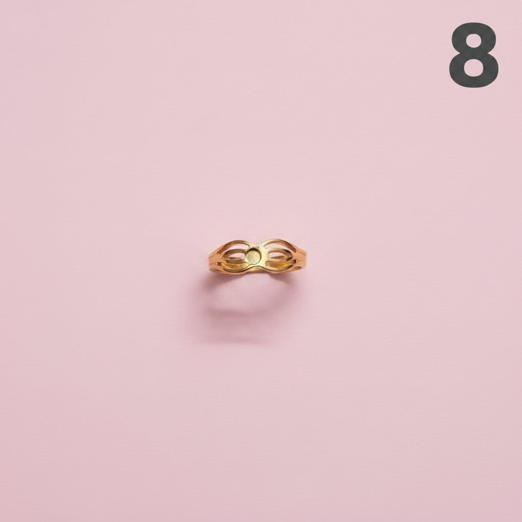 Anti tarnish rings