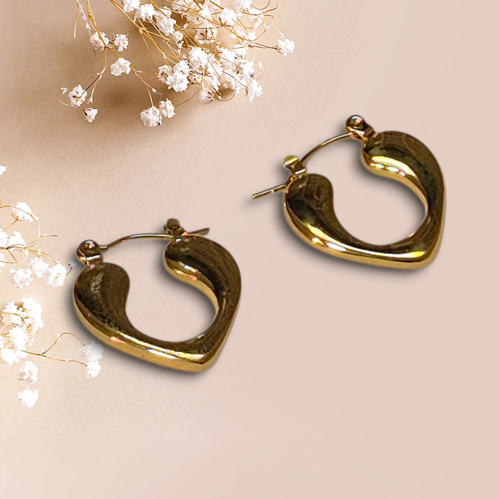 small hoop earrings